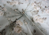 外贸宽幅长绒棉贡缎布料全棉印花四件套床品面料被套被罩枕套定制