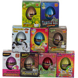 特大号盒装泡水蛋孵化恐龙蛋复活蛋动物 膨胀蛋魔术蛋玩具买9送3