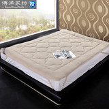 床褥床垫床笠保护博洋家纺1.5米1.8m柔软珊瑚绒舒暖床褥正品特价