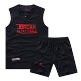 定制团购篮球服套装男 正品乔丹训练队服 篮球衣球衣比赛服训练服