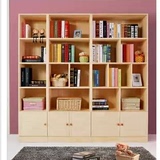 特价包邮实木书柜自由组合书柜书橱环保儿童书架超大容量储物柜