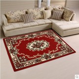 特价 红色威尔顿机织丙纶地垫 大地毯门垫 卧室客厅茶几地毯 脚垫