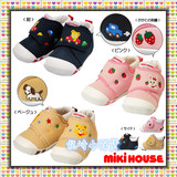 日本代购直邮 mikihouse 宝宝小熊学步鞋 第一阶段