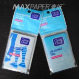 可伶可俐吸油纸蓝膜吸油面纸魔力CleanClear60片 香港正品日本产