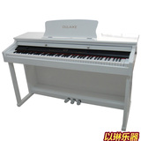 欧莱克K3000A电钢琴88键配重数码电子钢琴大礼白色烤漆