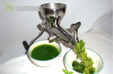 包邮小麦草榨汁机手动手摇水果蔬菜原汁机榨姜汁机不锈钢果汁机