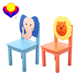 美兴椅子靠背椅宝宝椅儿童餐椅儿童桌椅实木凳子幼儿园卡通小凳子