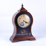 包邮RHYTHM日本丽声钟表客厅欧式美式田园报时台钟创意座钟CRH169