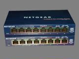 网件NetGear GS108 8口全千兆交换机(配送原装电源）保修4个月