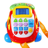 正品澳贝奥贝婴幼儿早教儿童宝宝益智玩具启智电子汽车电话463429