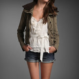 美国代购Abercrombie Fitch AF 女式秋冬款毛领外套 现货 特价