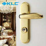 德国KLC 金色室内门锁房门执手锁具 厨房卫生间卧室门锁 巴比伦