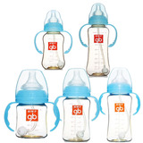 好孩子奶瓶 母乳实感标口宽口径握把吸管PPSU奶瓶 150-300ml正品