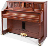 赛西尔pr-125c立式钢琴  哑光漆
