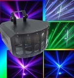 新款声控LED双层蝴蝶灯舞厅夜店KTV酒吧设备激光灯光束灯舞台灯光