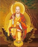 包邮精准印花最新款DMC纯棉线十字绣 佛教 地藏王菩萨造像佛像天