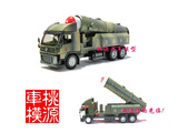 桃源汽车模型 中国人民解放军导弹发射车 回力版