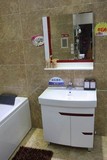 新款 箭牌正品PVC落地式防水浴室柜APG8L348洗涑柜0.76M