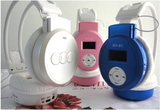 免邮特价无线MP3头戴式MP3播放器运动插卡MP3耳机一体机收音校园