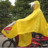 雨佑电动车雨衣 女男双层大帽檐单人摩托车电瓶车雨披加大包邮