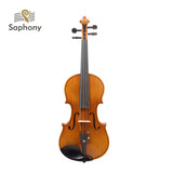Saphony热销SV08高档工艺花纹亮光小提琴初学者考级练习乌木配件