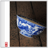 枭窑XY-CJ004 景德镇釉下彩青花碗 仿古陶瓷餐具面碗