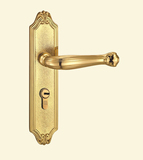 泰好工房铜锁正品欧式仿古纯铜房门锁 TH57-7298 24K金 SM 7298