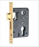 铜面板锁体 通用锁具 房门锁配件 五金锁具 房门锁 浴室门锁