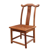 红木家具特价实木宝座椅子非洲黄花梨木小官帽靠背休闲椅子小凳子