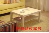 特价IKEA南京专业宜家家居代购 拉克茶几边桌子 白色/桦木色/黑褐