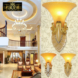 壁灯现代简约欧式客厅电视墙壁卧室床头楼梯过道灯酒店树脂工程灯