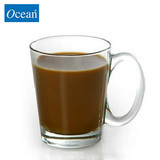 泰国原装进口玻璃带把咖啡杯马克杯星巴克雀巢拿铁咖啡杯茶水杯子