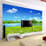 3D壁纸影视墙壁布田园自然风景墙纸电视背景沙发客厅背景大型壁画