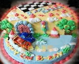 上海生日蛋糕配送儿童卡通周岁创意个性蛋糕汽车总动员闪电麦昆
