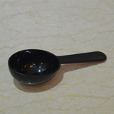 SO% 专用咖啡果豆粉量勺子精致黑色塑胶搅拌勺7g德国奶粉勺烘焙