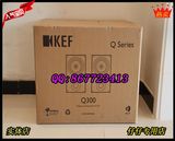 KEF音箱 KEF Q300书架箱（一对） 包德邦 送发烧线