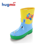 儿童雨鞋雨靴hugmii韩国正品 环保时尚 男童女童宝宝防滑雨鞋