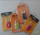 TSA-335 海关锁 怡丰正品 精品包装 出国旅行必备密码锁 007钥匙