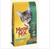 美国原装meowmix咪咪乐室内全猫粮除臭 500g袋包装
