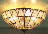 [路易斯]中式阳台简约吸顶灯现代Tiffany玄关厨房卧室书房灯饰具