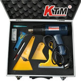 KTM汽车贴膜专用工具箱 带工具配可调温烤枪 c20多用途风枪