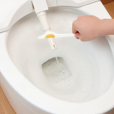 日本LEC马桶喷水管刷智能电动马桶专用刷缝隙刷清洁刷座便器刷子