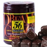 韩国乐天 56%纯黑巧克力 96克 （罐装）