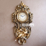 豪华欧式复古钟表客厅艺术大挂钟时尚创意挂表装饰壁钟个性石英钟