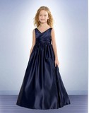 新款高档儿童礼服钢琴小提琴表演服主持服长款式公主裙少女晚礼服