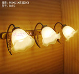 灯饰灯具 镜前灯 欧式 卫生间灯 镜柜灯 仿古铁艺三头壁灯 特价灯