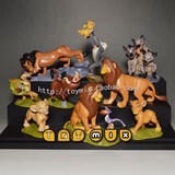 迪士尼 狮子王KING OF THE LION 辛巴 9款造型人偶摆件公仔小礼品