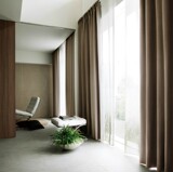 纯色棉麻窗帘高档亚麻加厚全遮光窗帘布简约现代客厅卧室成品定制