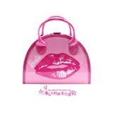 Bailie/芭比 粉色红唇 半圆弧形 手提 化妆箱|化妆盒 0.83