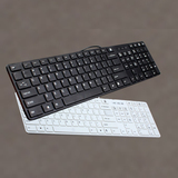 康森巧克力键盘超薄有线键盘笔记本外接USB电脑办公家用防水静音